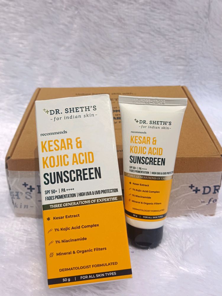 Dr Sheth Kesar & Kojic Acid Sunscreen