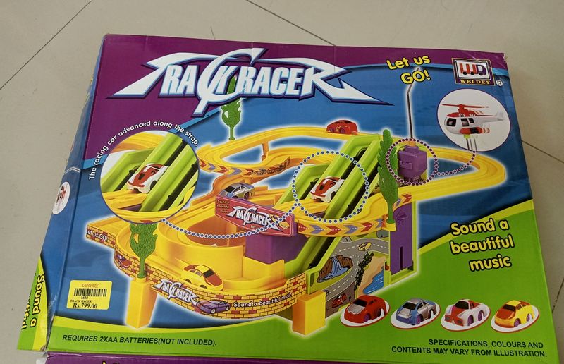 Rack Racing Car Toy Set