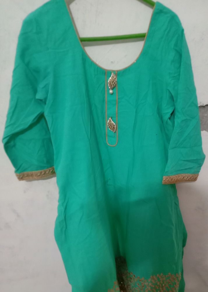 Sea Green Kurta