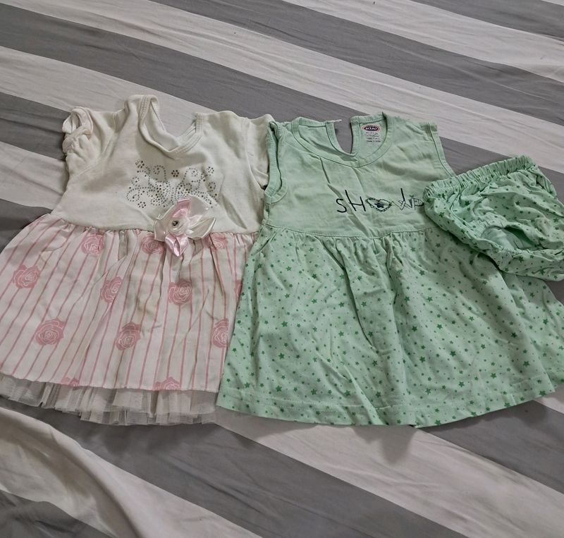 3 Frocks Set