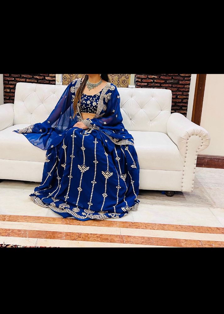 Royal Blue Lehnga