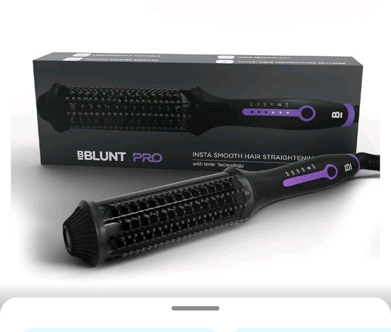 Price Drop....BBlunt Hair Straightening Brush