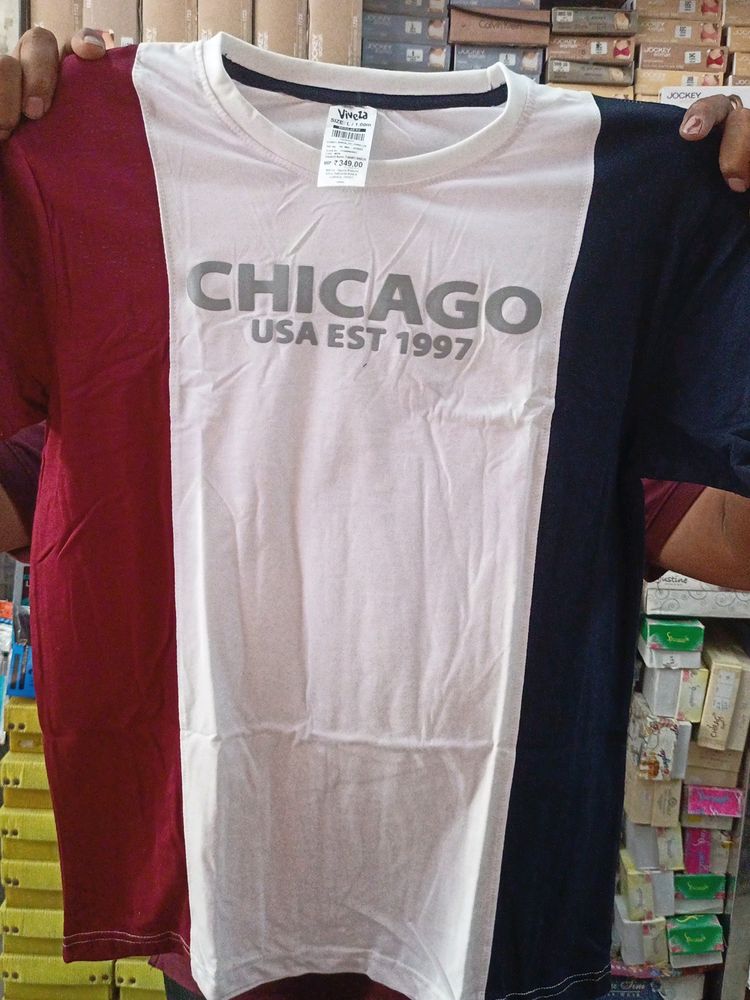 Chicago T Shirt For men Women L