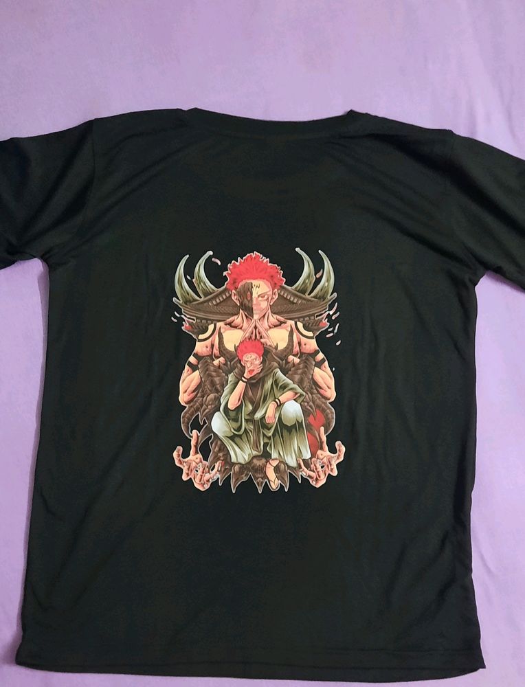 HALF SLEEVE Anime Printed T-shirt