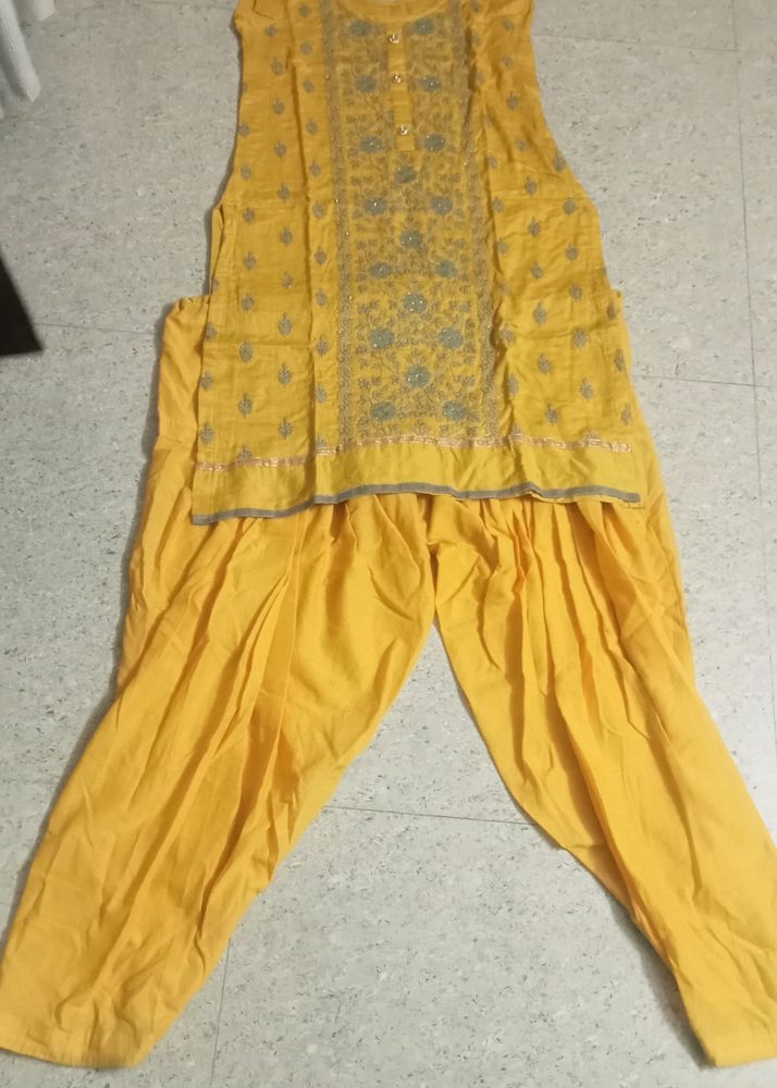 Mustard Suit Salwar