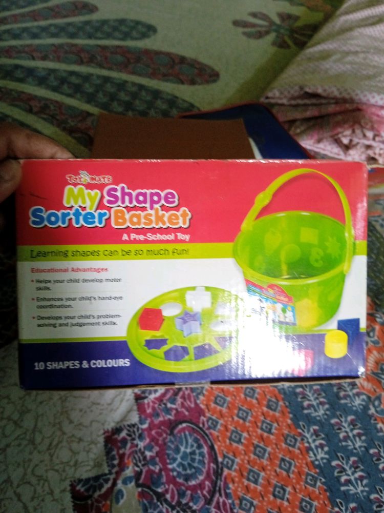 Shape Sorter With 10 Pieces