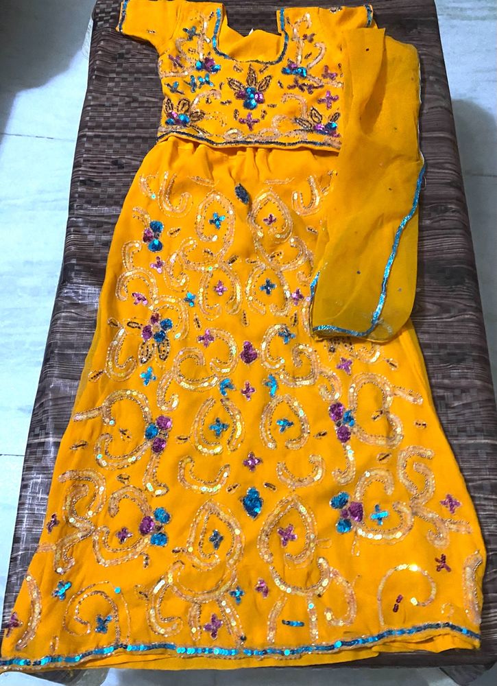 Lehanga Choli Dupatta (DIWALI DEAL TODAY)))