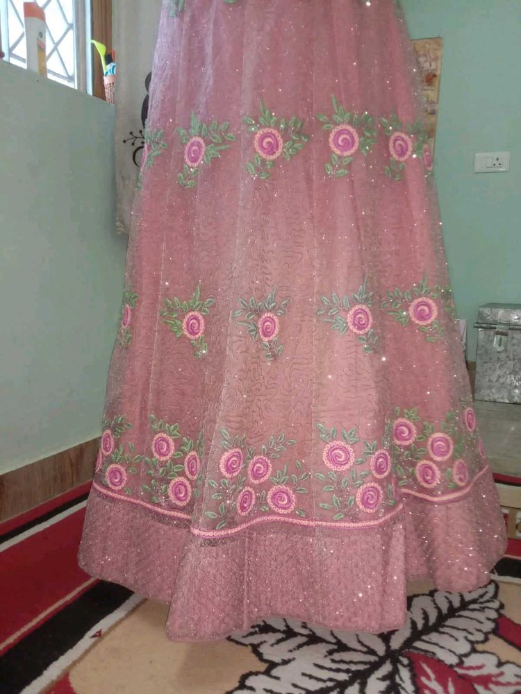 🥳🥳🥳New Peach Lehenga