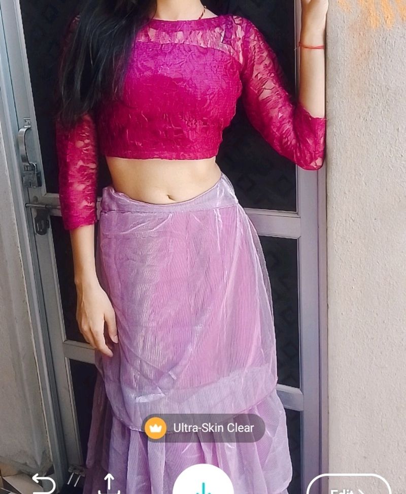 Unused Purple Lehnga