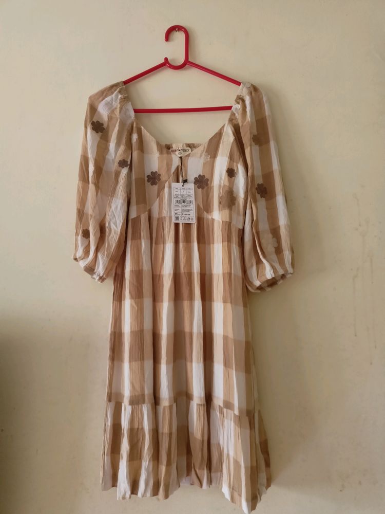 Beige Colour Dress