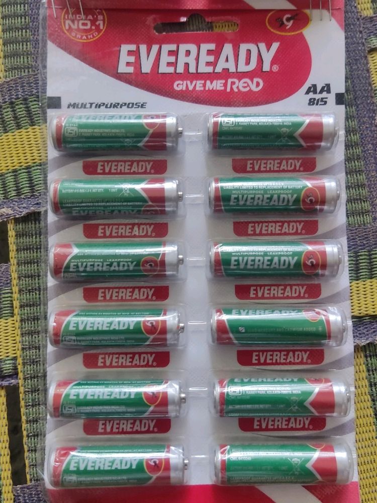 Eveready Cell For Multi Purpose AA Size 12 Pc