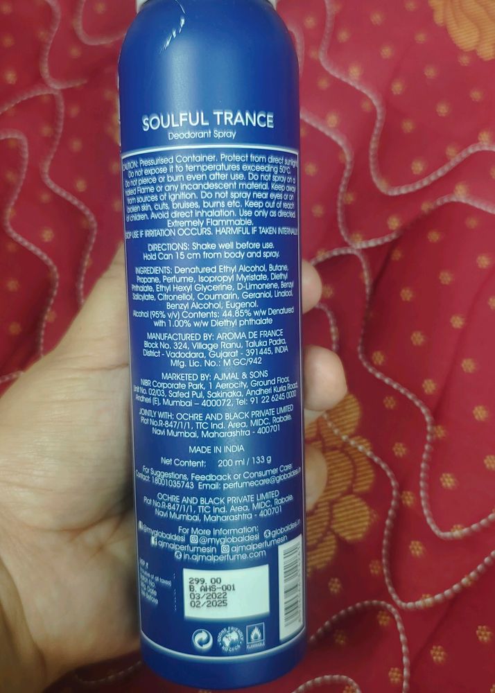 Global Desi Soulful Trance Deodorant