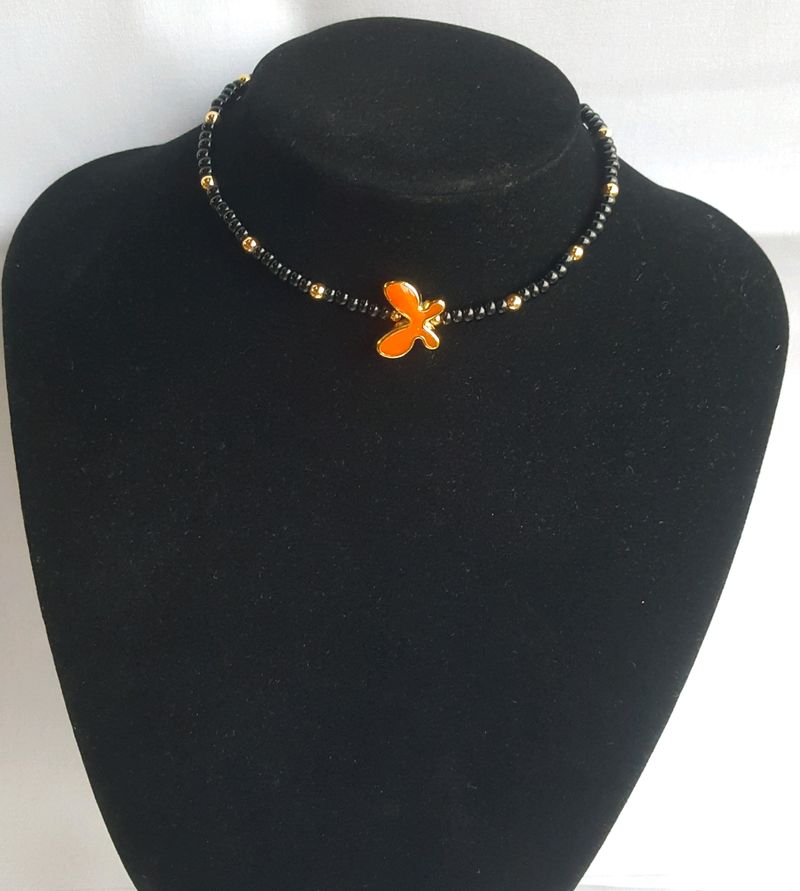 Beautiful Butterfly Choker Necklace