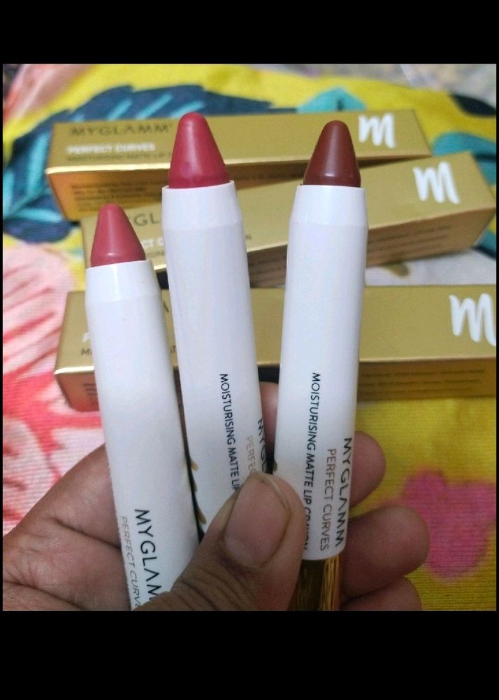 Myglamm Crayon Lipistic Combo Pack 3