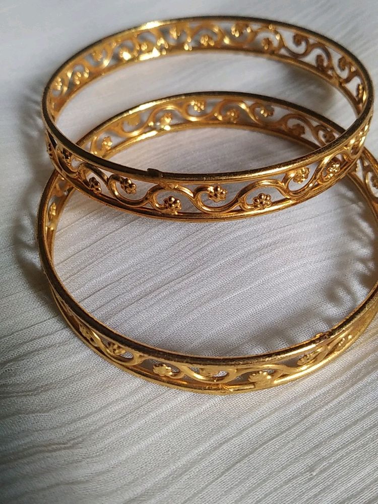 Gold Plated Bangles