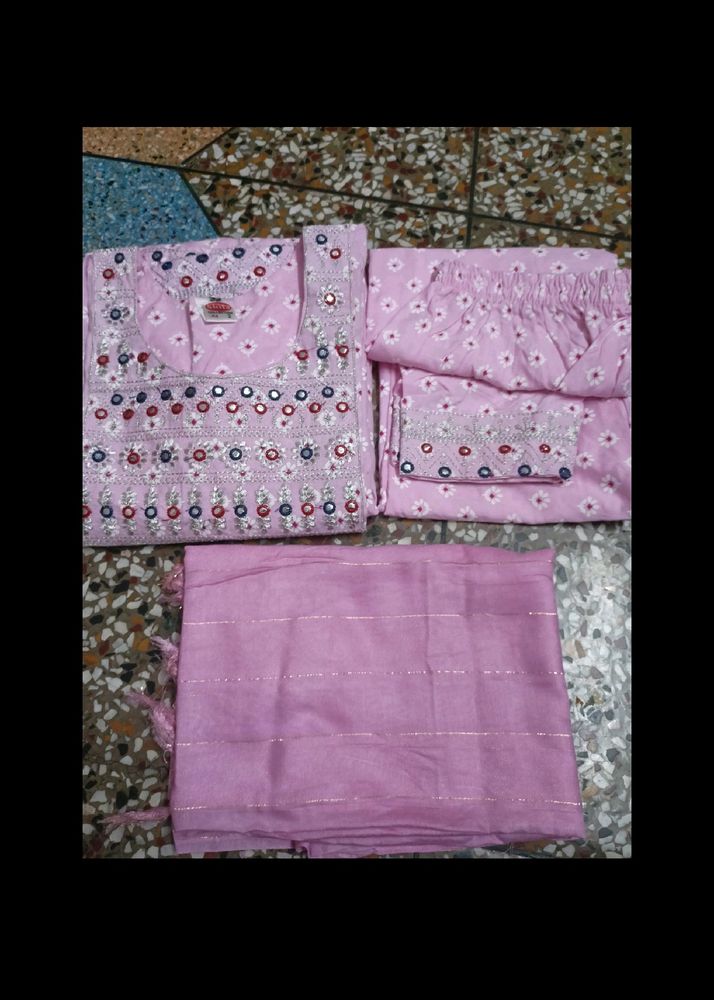 Kurti Pant Dupatta Set