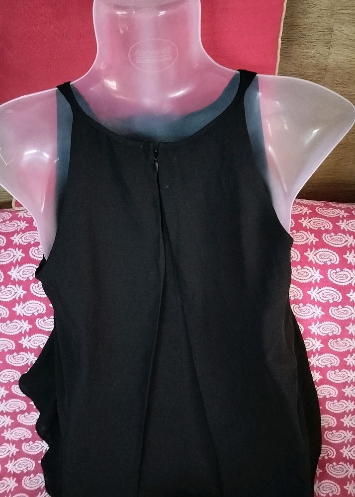 Black New Top Xs Size