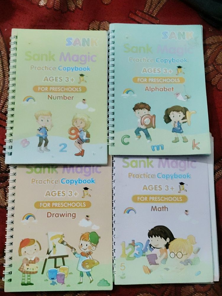 New Children Writing Books