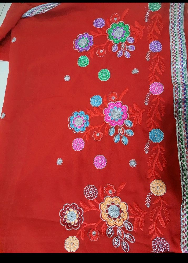 Women Embroidery Saree