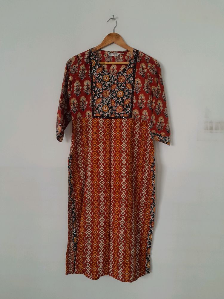 Multicolor Printed Kurta