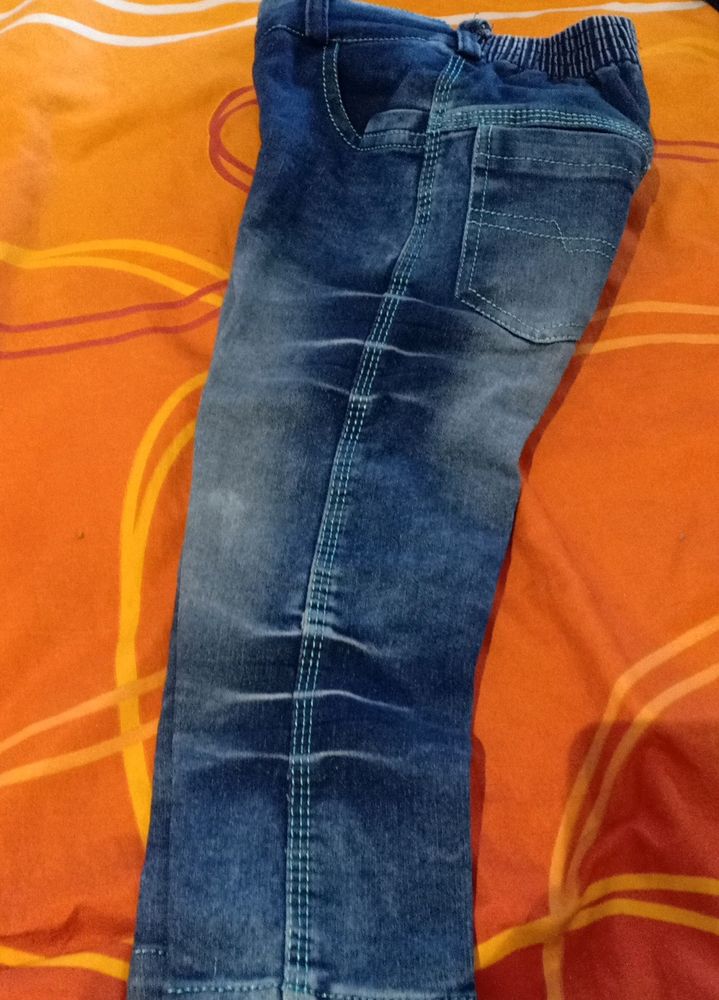 Denim Jeans For 2-4 Year Boy