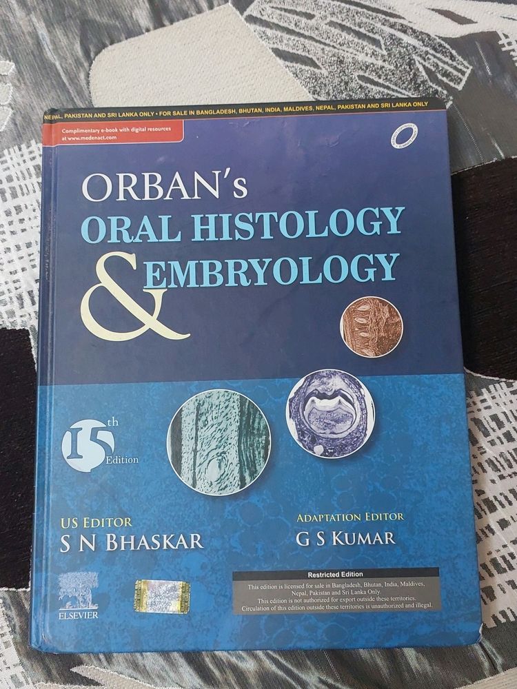 ORBAN'S Oral Histology & Embryology