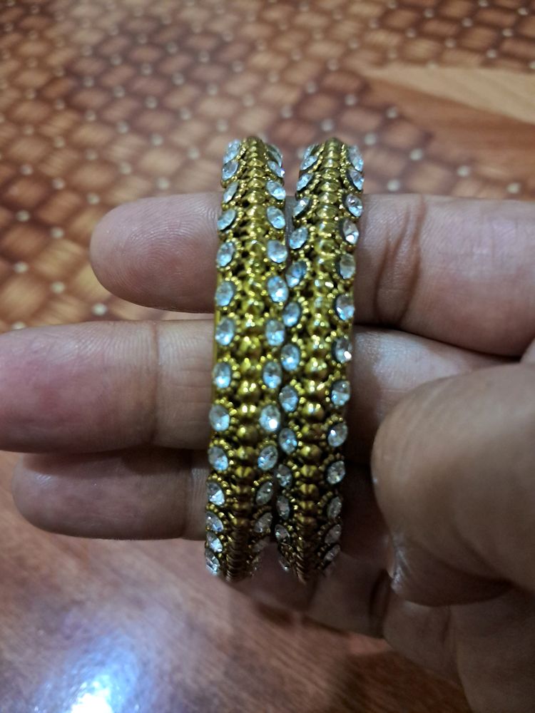 Unused Stone Studded Bangles