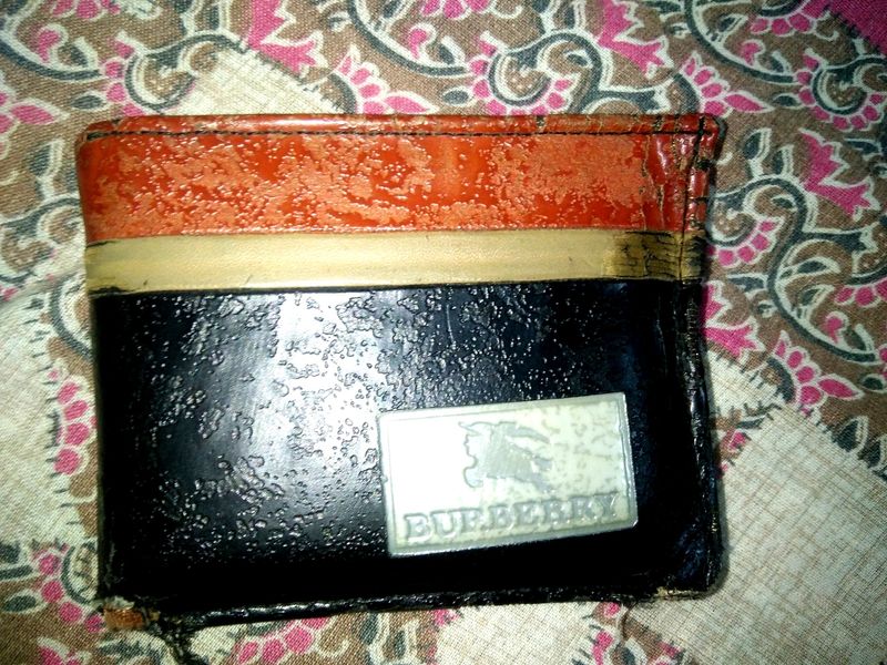 Men's lather Wallet