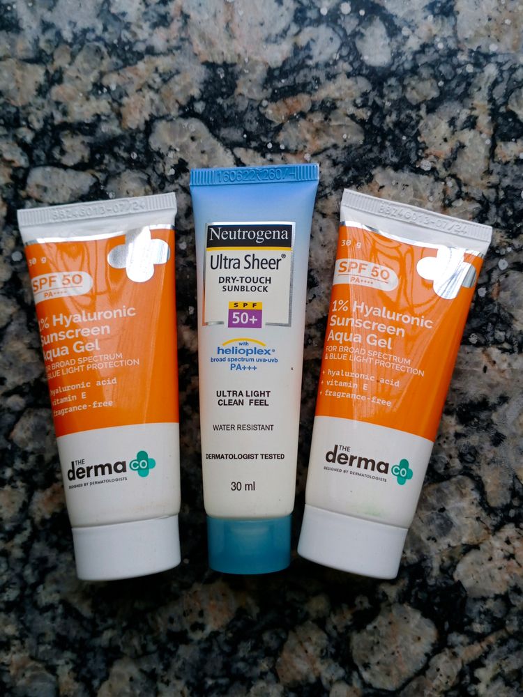 Pack of 3 Sunscreens