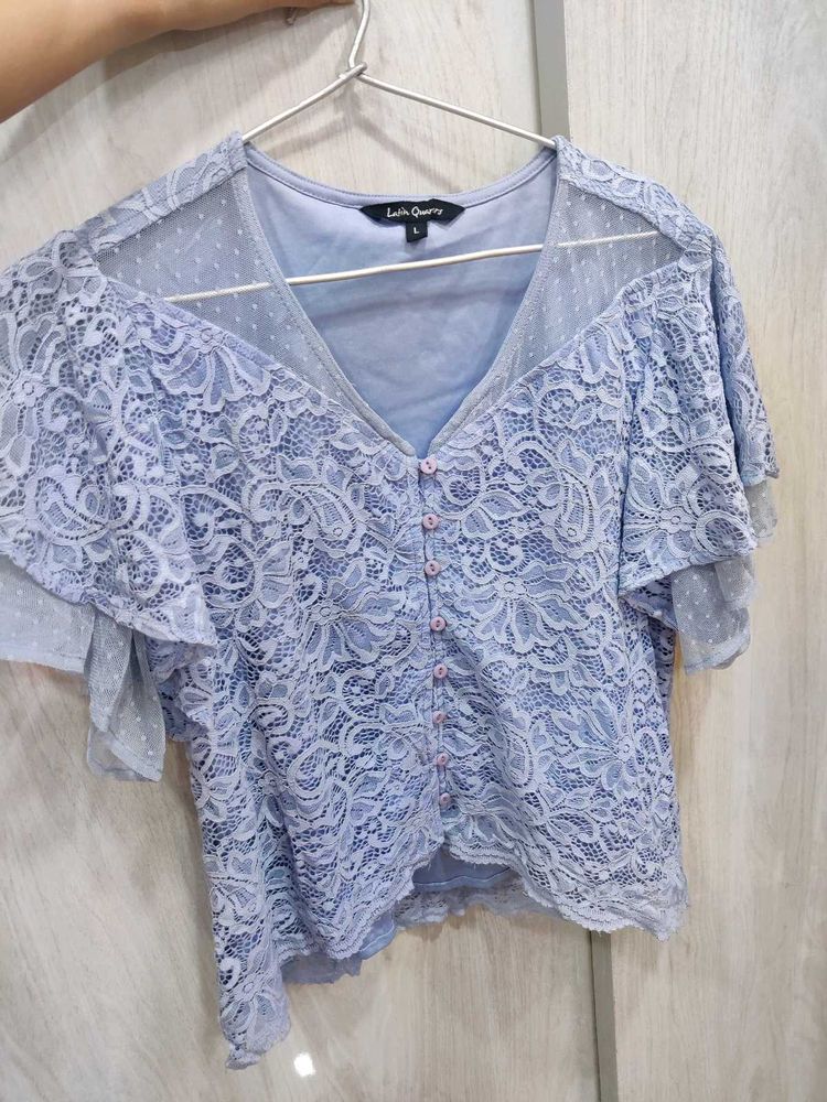 Latin Quater | Pure Soft Net Top | Size L