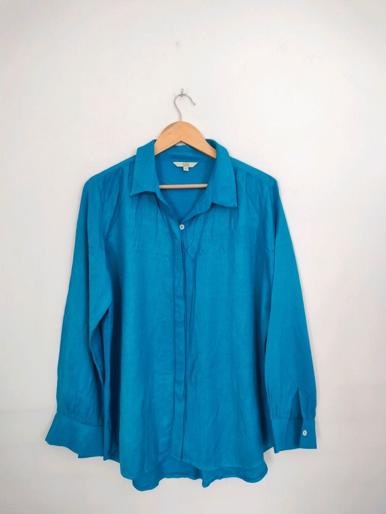 Blue Casual Top (Women's)