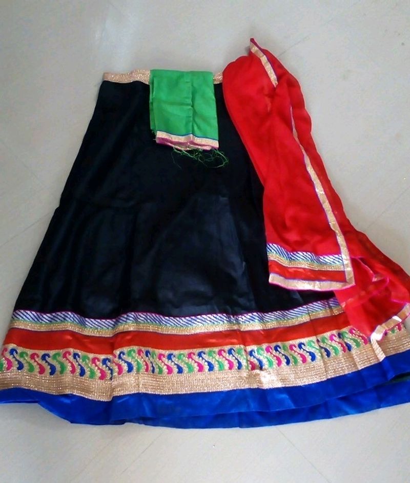 Black Chaniya Choli For Women Navratri