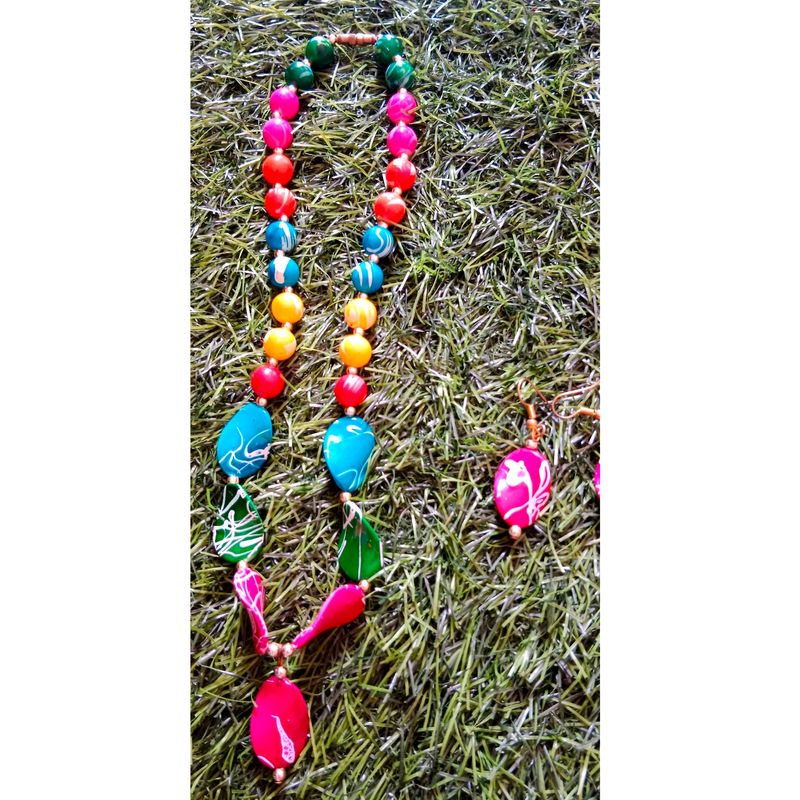 Boho Multi Colour Necklace