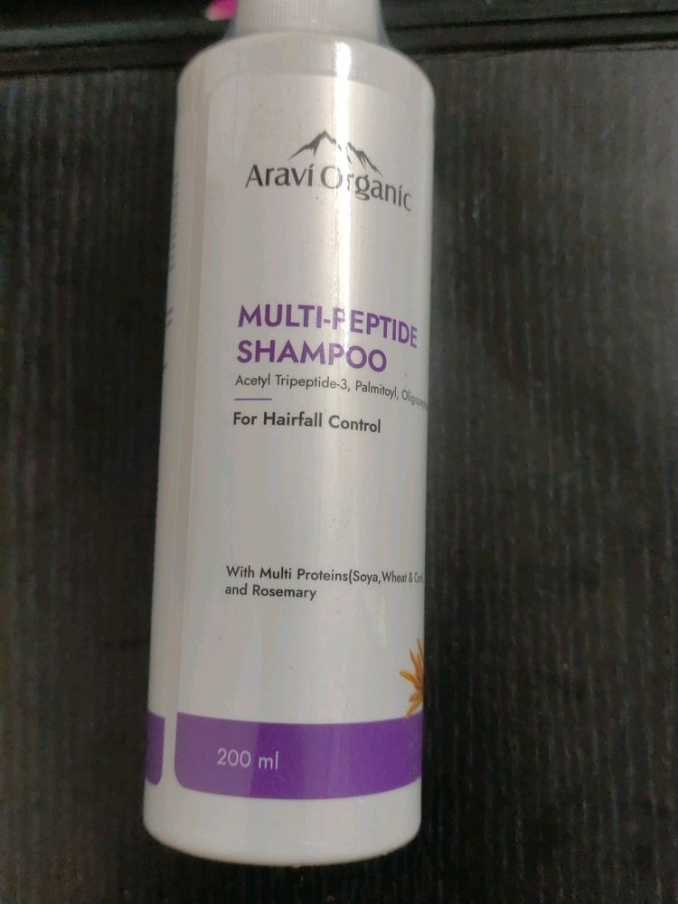 Aravi Organic Multi Peptide Shampoo