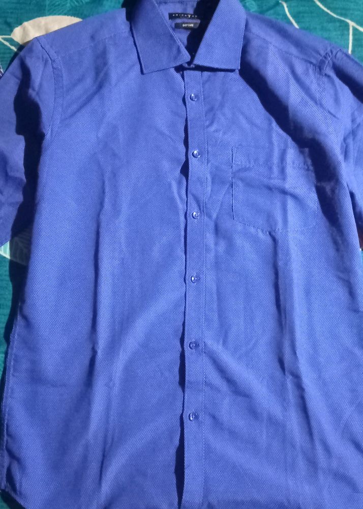 Men Blue Shirt