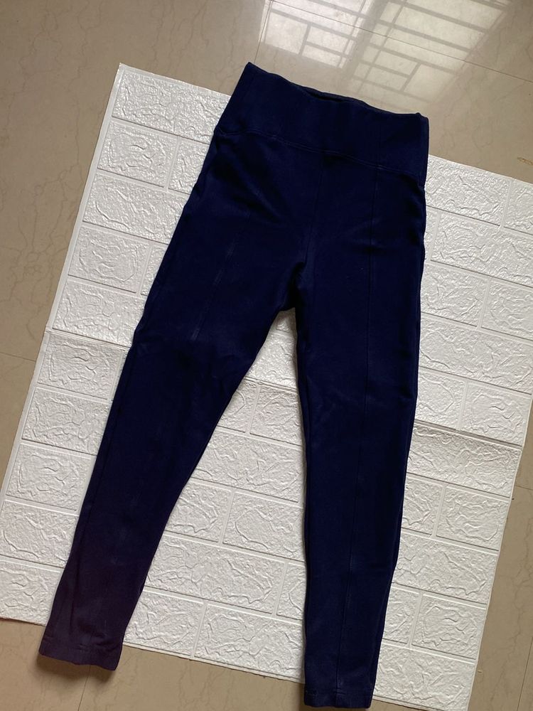 Ankle Blue Pants