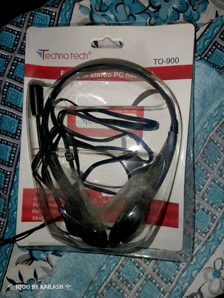 Techno Tech Stereo PC Headset With Mic ( Have To B