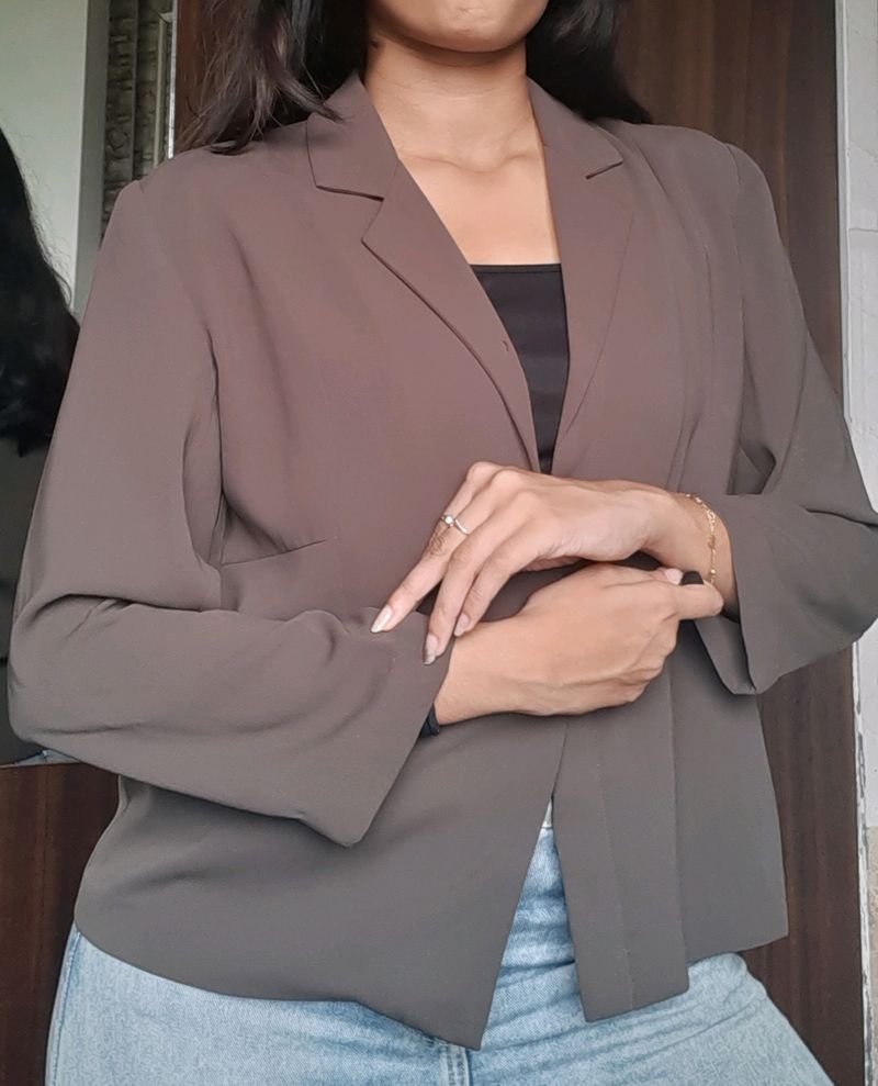 Brown Women's Blazer