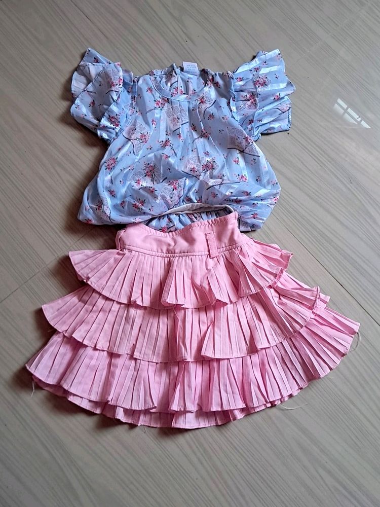 Girl Baby Pink Set