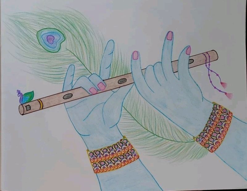 Krishna ji hand💓