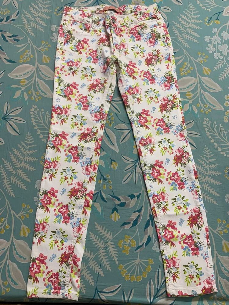 Floral Denim Women