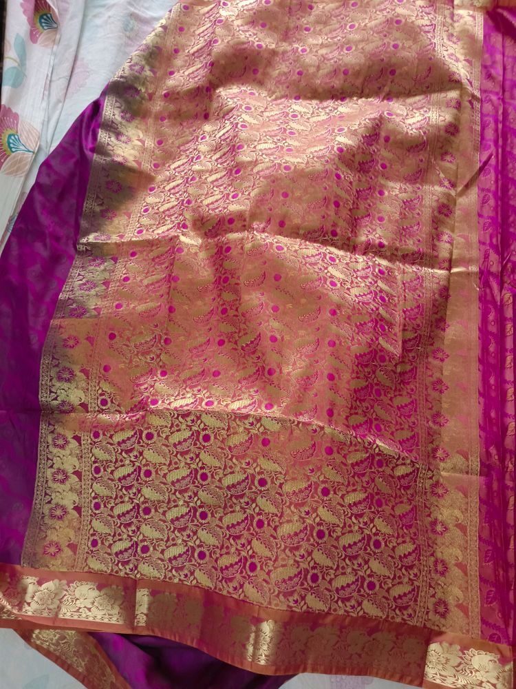 Double Shade Saree