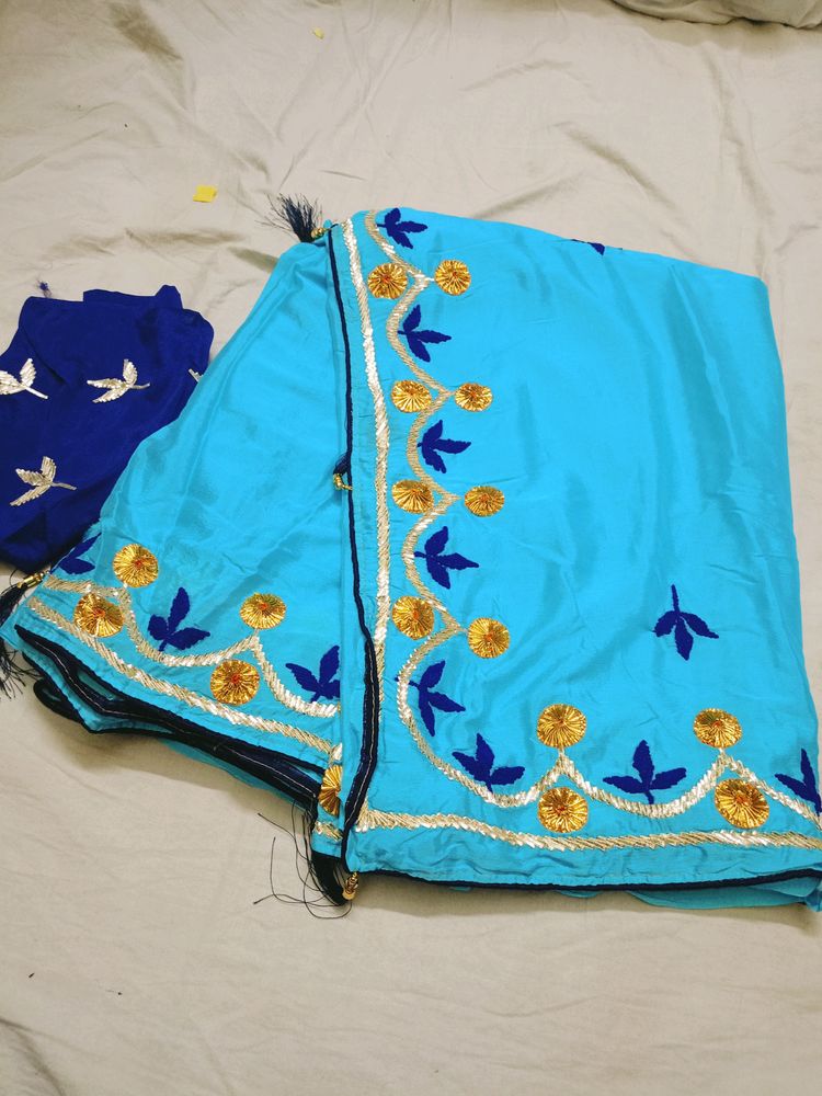 Rajasthani Gota Work Saree