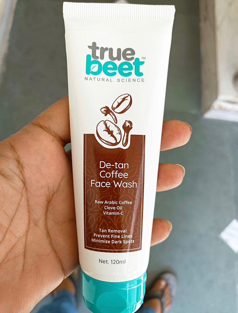 True Beet De Tan Coffee Face Wash