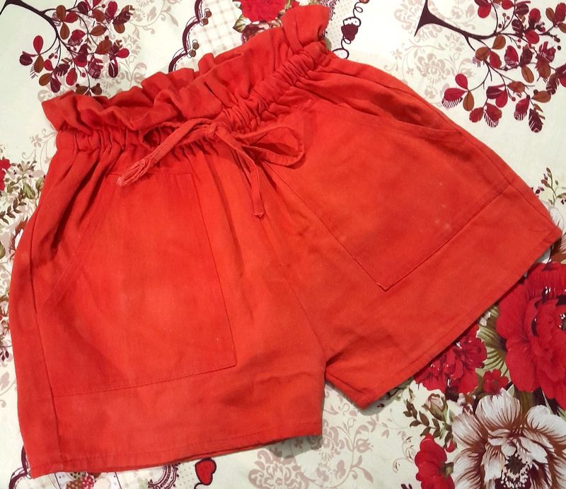 Red Short For Women