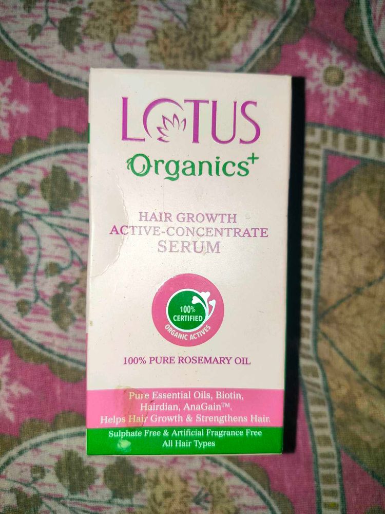 Lotus Organic Hair Growth Serum