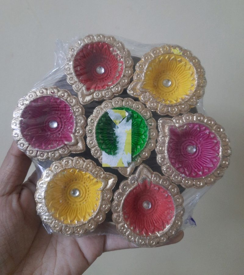 Pack Of 7 Diya