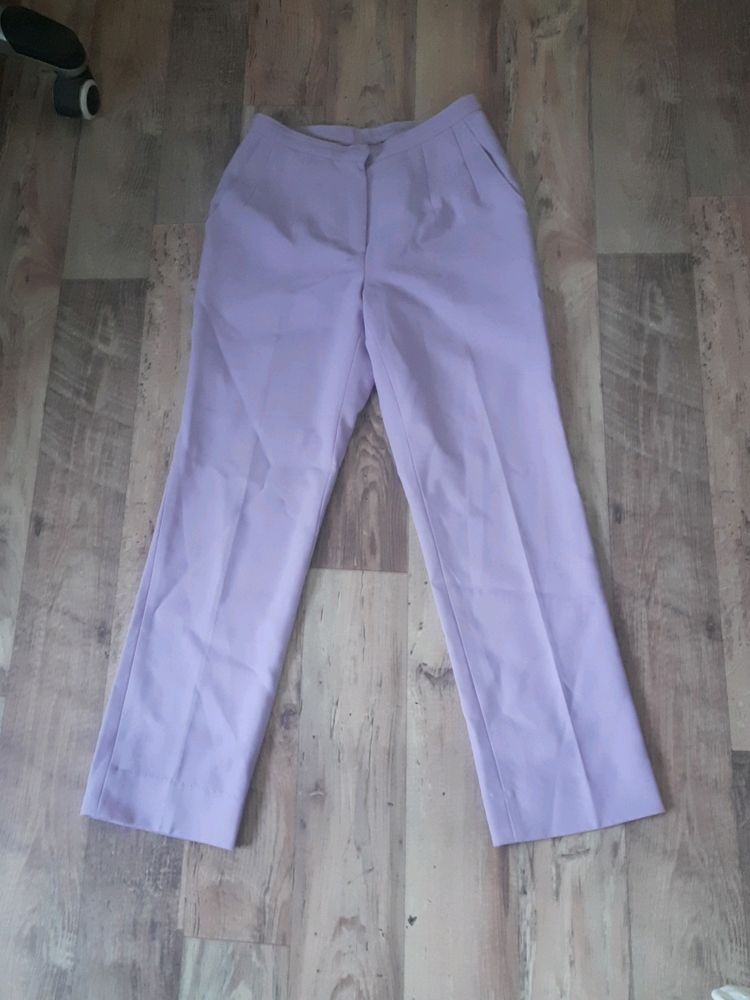 Lavender Colour Pants