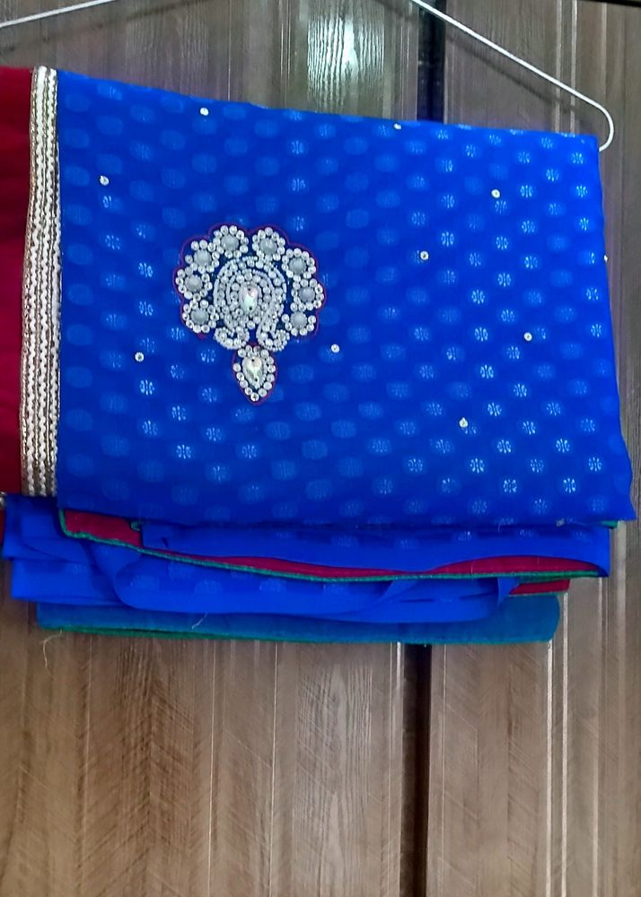 Navi Blue Colour Saree