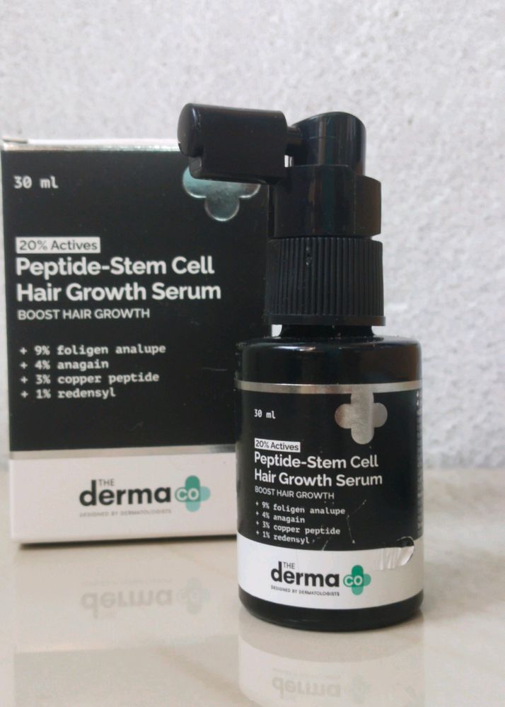 Derma Co Peptide Hair Growth Serum🤌💛